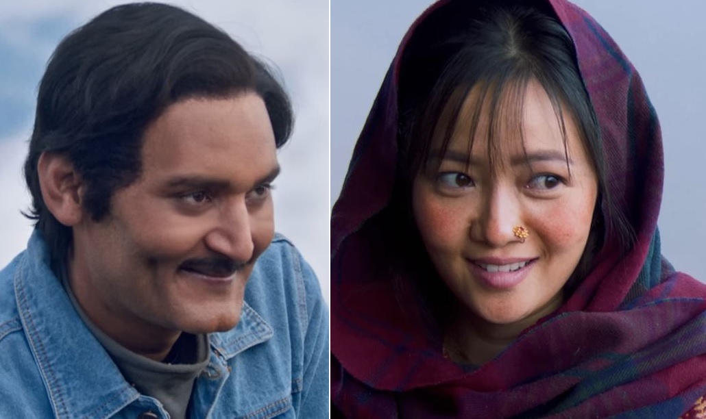 Bipin Karki and miruna magar